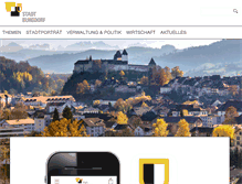 Tablet Screenshot of burgdorf.ch